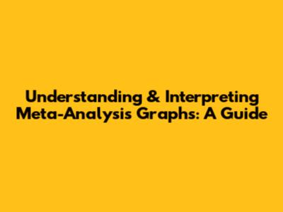 Understanding & Interpreting Meta-Analysis Graphs: A Guide